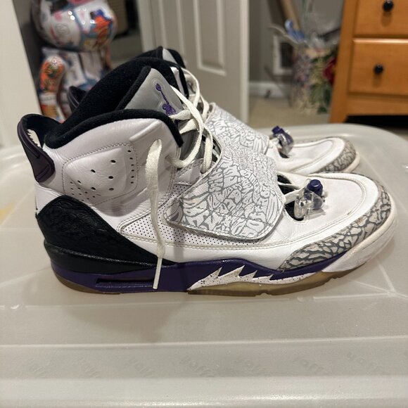 Air Jordan Son of Mars 2011 Purple Size 10 - Picture 4 of 6